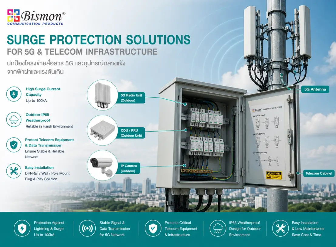 คู่มือเลือก Surge Protection (SPD) ครบทุกระบบ